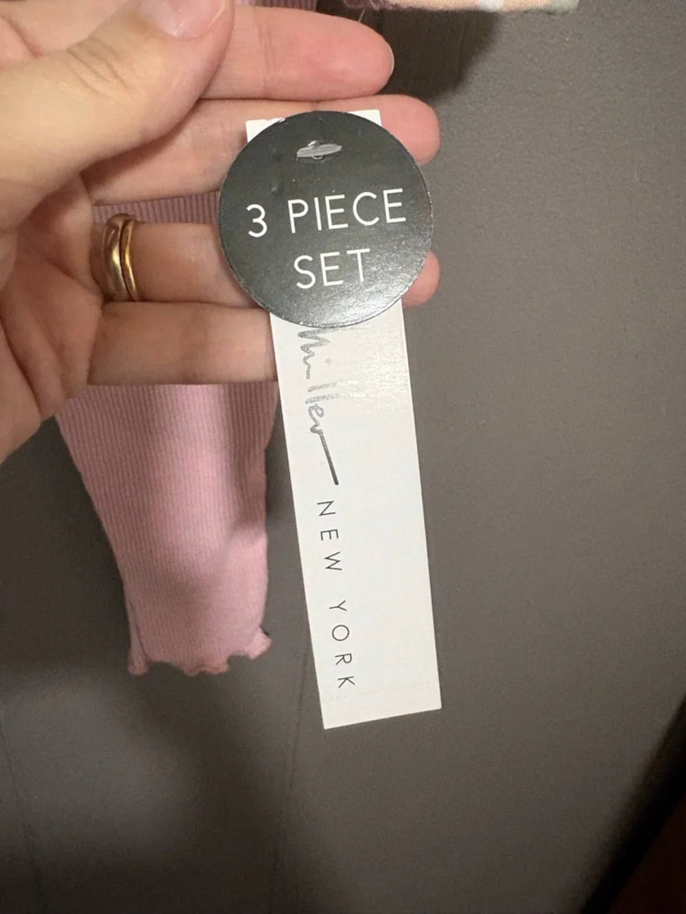 NICOLE MILLER 3 Pieces Sherpa Set